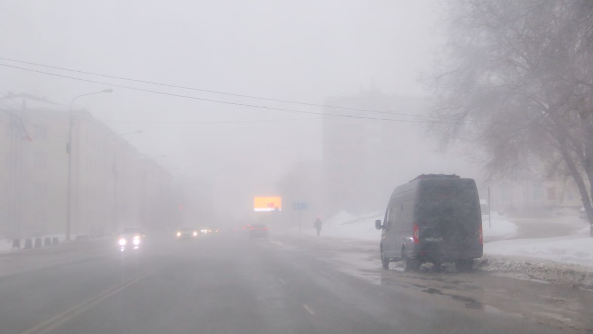 Зима. Непогода. Барнаул