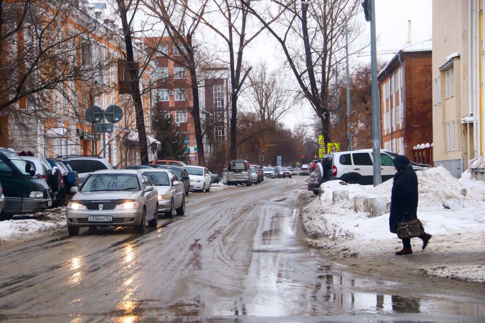 Оттепель. Барнаул.