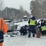 Три человека погибли в лобовом ДТП на трассе в Алтайском крае