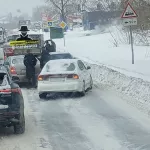 Машины попали в массовое ДТП в Барнауле на проспекте Космонавтов