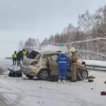 Двое взрослых и ребенок погибли в массовом ДТП в Алтайском крае