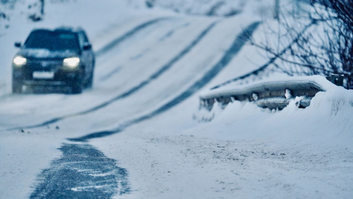 Горно-Алтайск. Зима. Снег