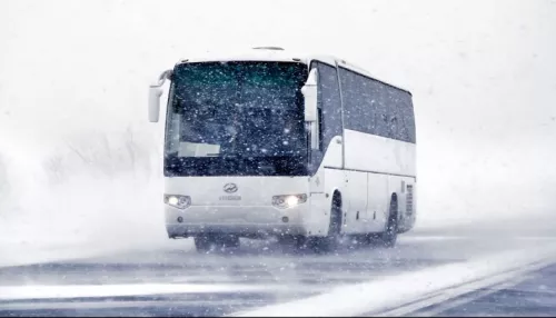 Из-за непогоды отменили часть автобусных рейсов из Барнаула и Рубцовска