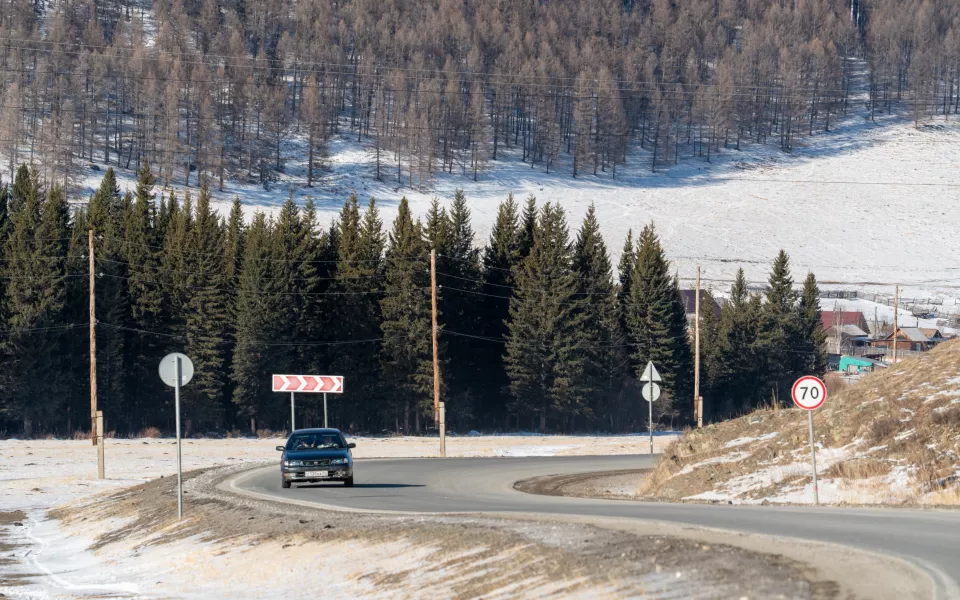 На Чуйском тракте в Республике Алтай хотят установить светофоры с кнопкой вызова