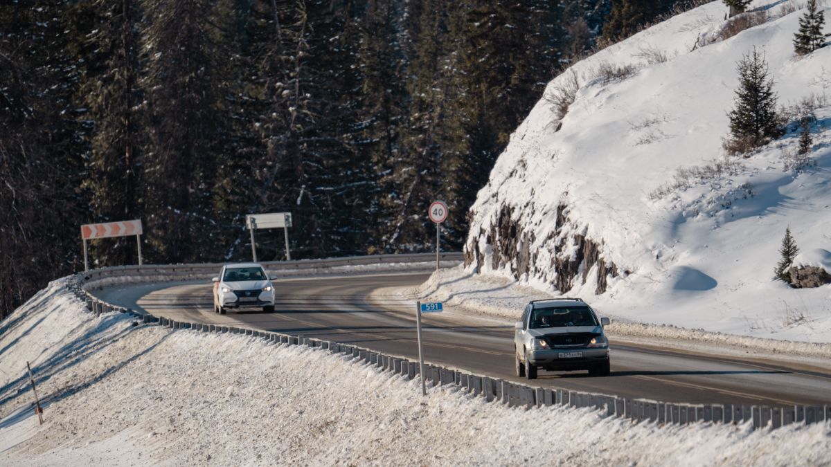 Южный спуск с Семинского перевала