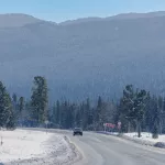 Километры вверх и вниз: как выглядит Семинский перевал в Горном Алтае зимой. Фото