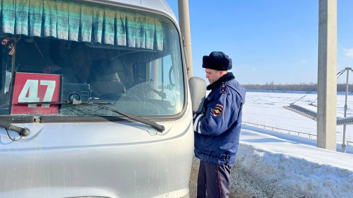 Проверки автобусов в Барнауле