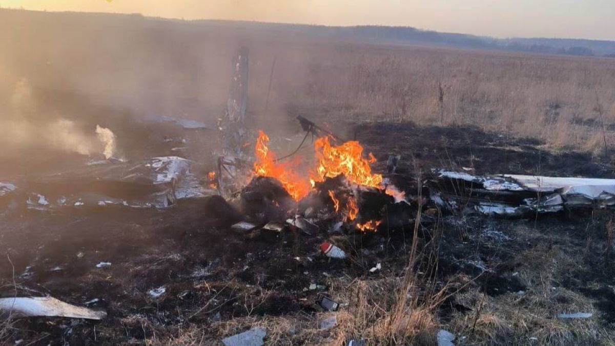 Крушение легкомоторного самолета в Подмосковье