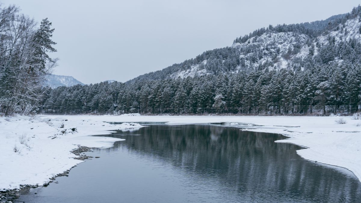 Голубые озера в Чемальском районе