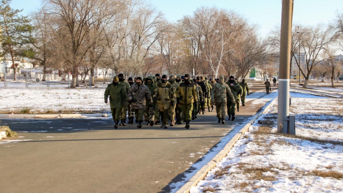 Полигон в Тоцком. Подготовка мобилизованных