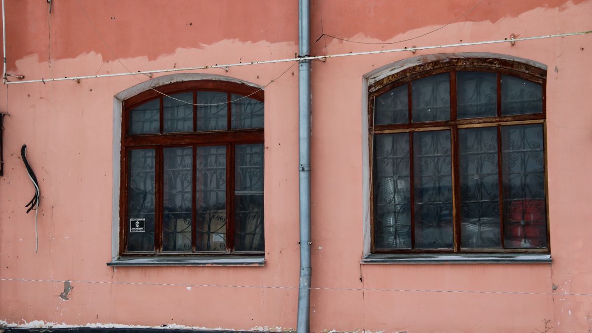 Аварийный дом в Барнауле