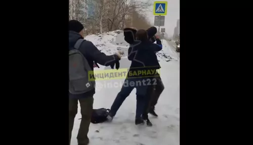 Водитель маршрутки избил пассажира после скандала с оплатой в Барнауле. Видео