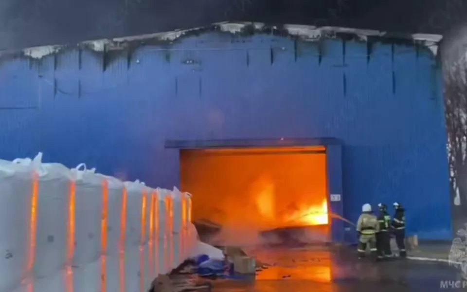 Пожар почти на 10 тысяч квадратов: что известно о возгорании склада в Подмосковье