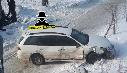 ДТП с пострадавшим произошло 12 февраля в районе Потока в Барнауле
