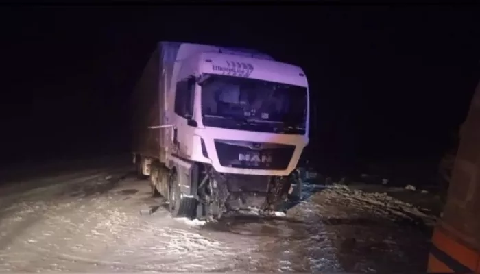 В Новосибирской области в лобовом ДТП с грузовиком погиб мужчина