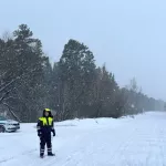 В Алтайском крае перекрыли движение на трассе из-за непогоды