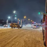 В Барнауле из-за пожара на Целинной полностью перекрыли движение на Павловском тракте