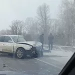 Две легковушки и грузовик разбились в ДТП на трассе под Бийском