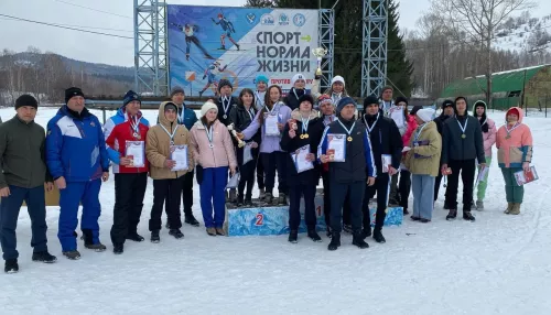 Сельские жители Горного Алтая поучаствовали в зимнем фестивале ГТО