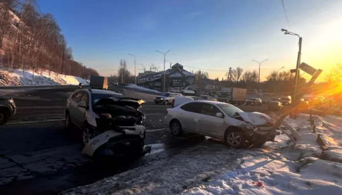 Женщина получила травму грудной клетки в результате ДТП в Майме