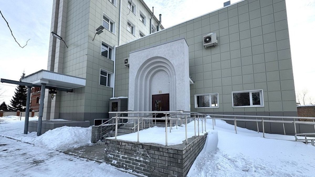 Ремонт в здании поликлиники городской больницы № 3 