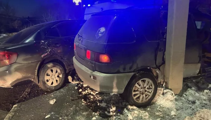 В Горно-Алтайске произошло ДТП с тремя пострадавшими