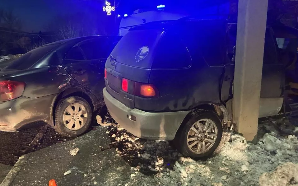 В Горно-Алтайске произошло ДТП с тремя пострадавшими