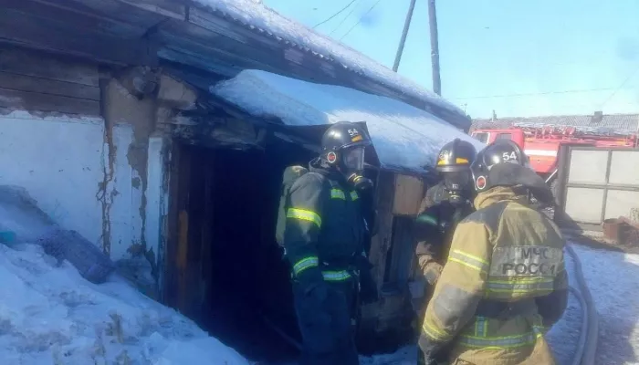 В Камне-на-Оби два человека погибли при пожаре в частном доме