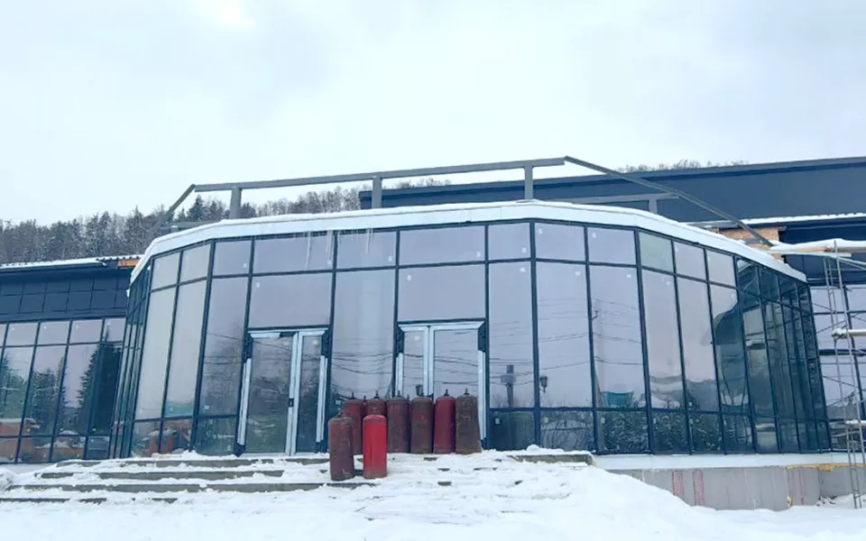 В Центре культурного развития Горно-Алтайска завершили наружные работы