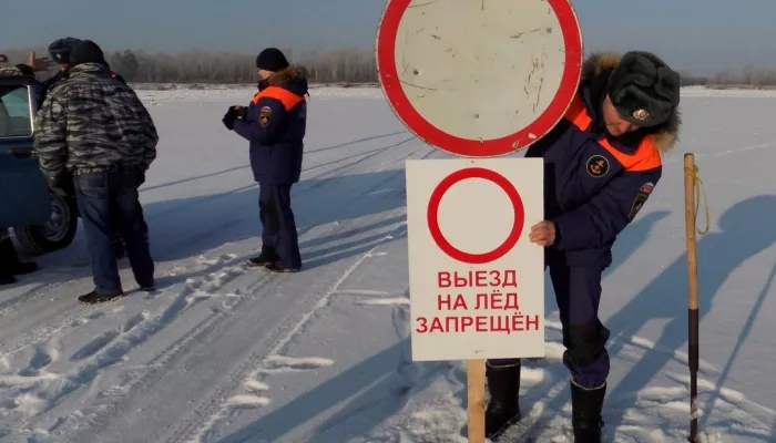 В Алтайском крае осталась открыта лишь одна ледовая переправа