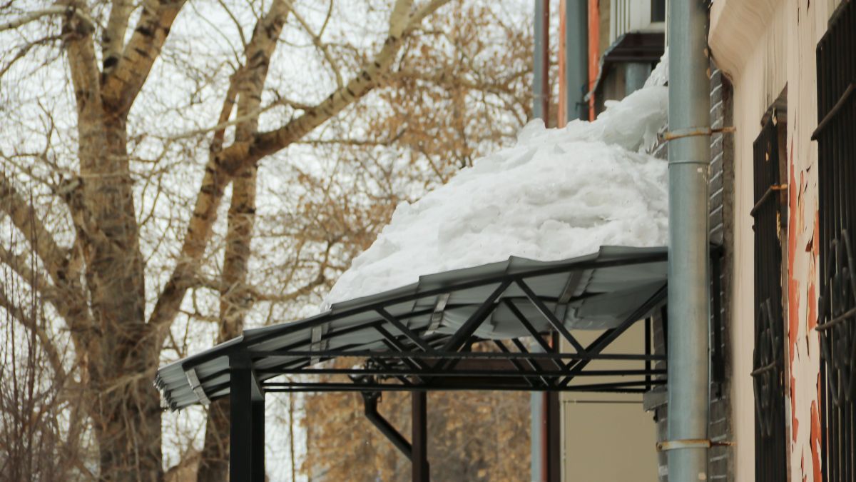 Слякоть и гололед в Барнауле