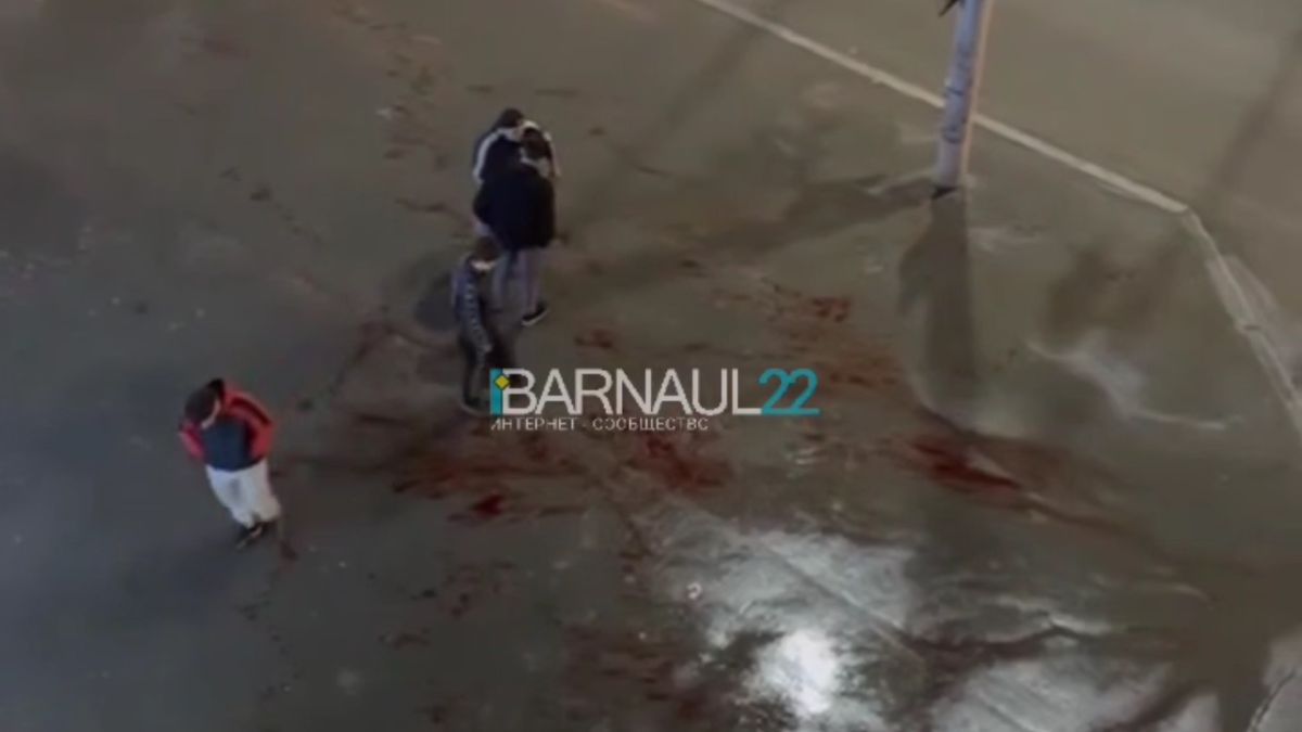 Поножовщина в Барнауле