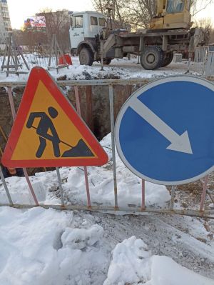 Работы на водопроводе в Барнауле 