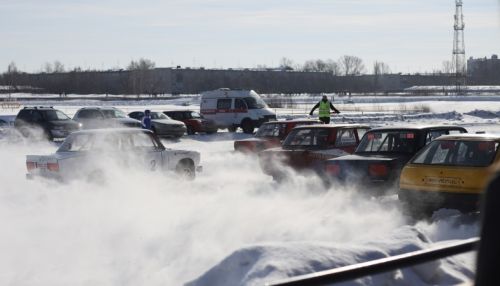 Чемпионат Алтайского края по зимним трековым гонкам. Фоторепортаж