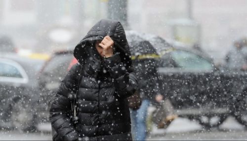 Ветер и мокрый снег прогнозируют синоптики в первый день весны на Алтае