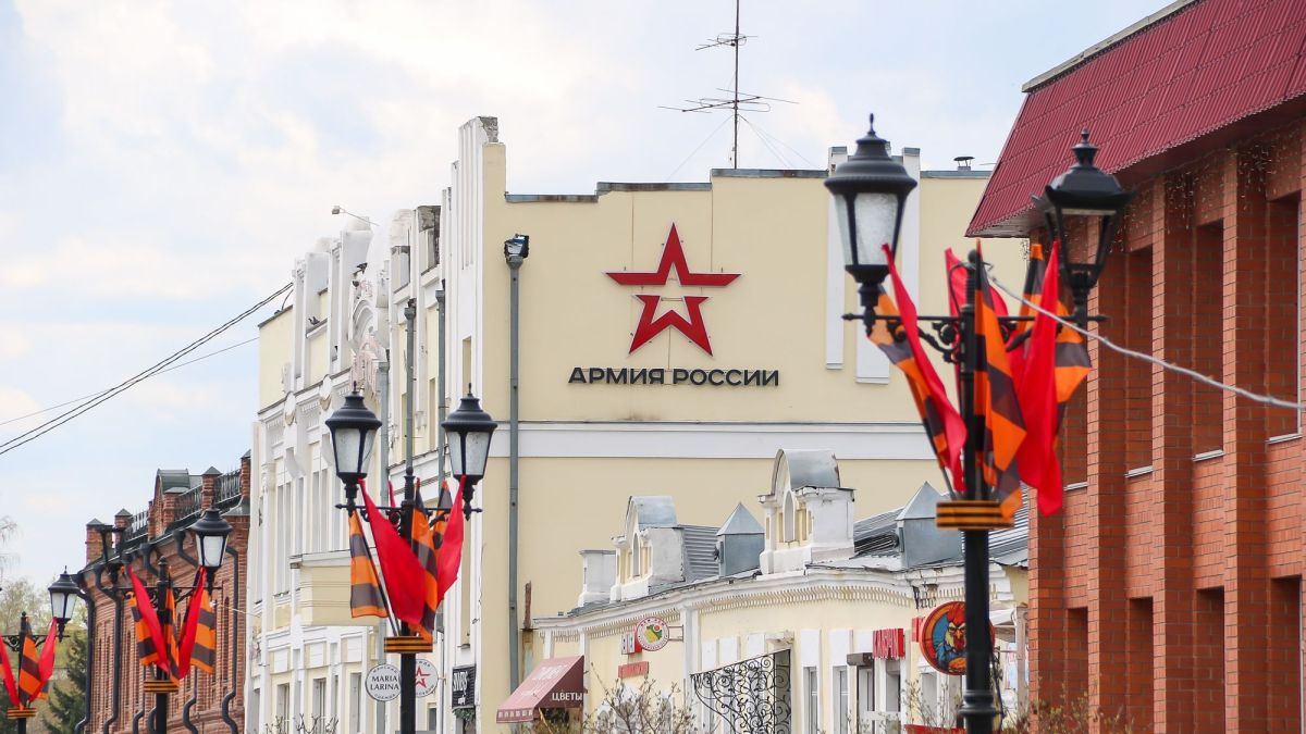 Армия России. День Победы. Барнаул