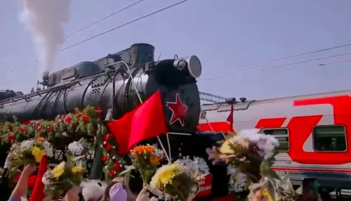 Ретропоезд Эшелон Победы приедет в Барнаул 4 мая