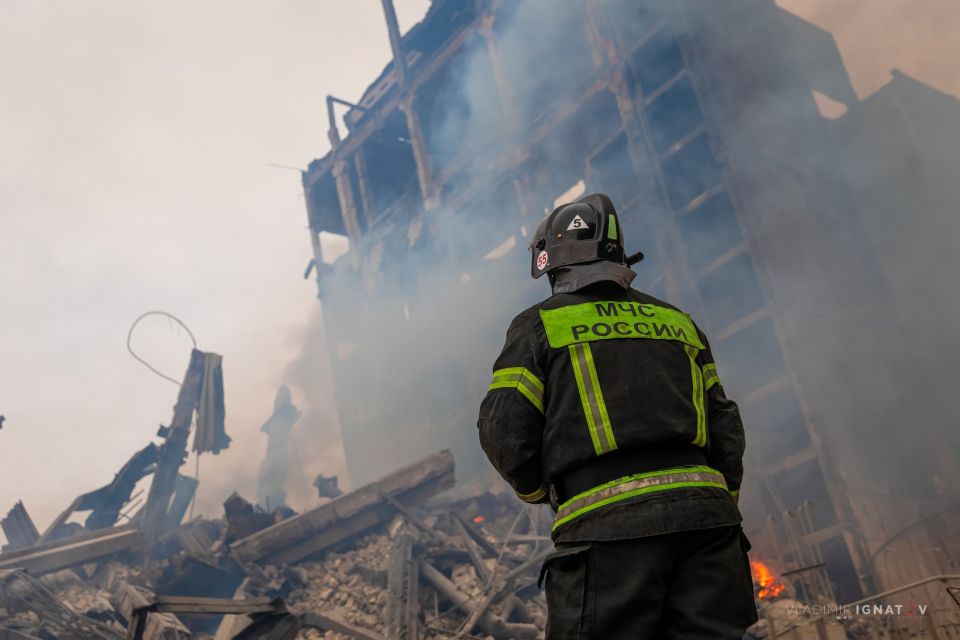 Пожар в Барнауле Пожар в Барнауле