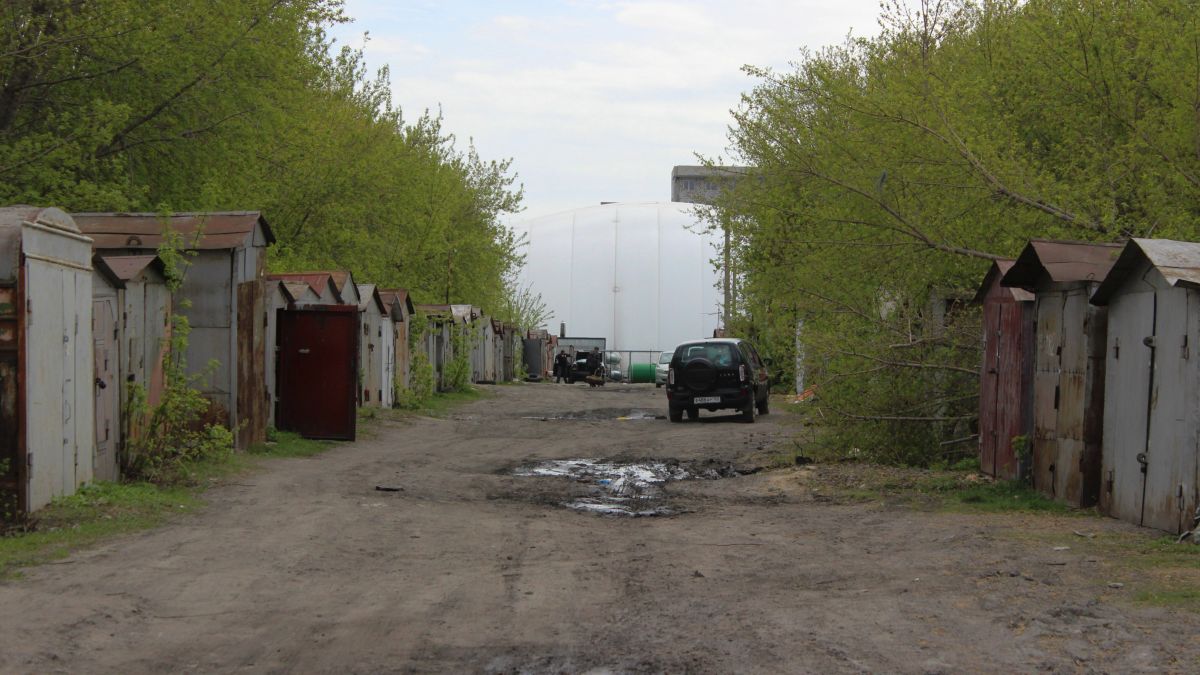 Территория будущего парка по ул. Шумакова, 9