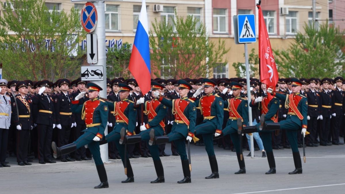 Репетиция парада Победы