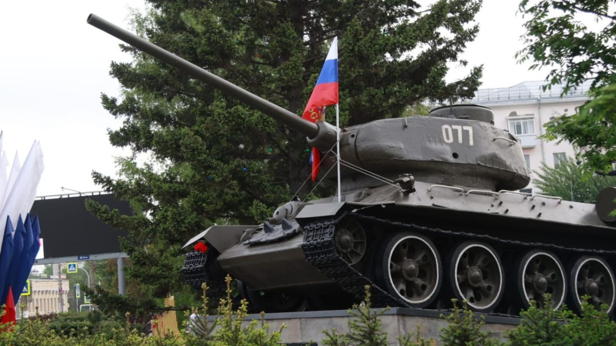 День Победы в Барнауле 