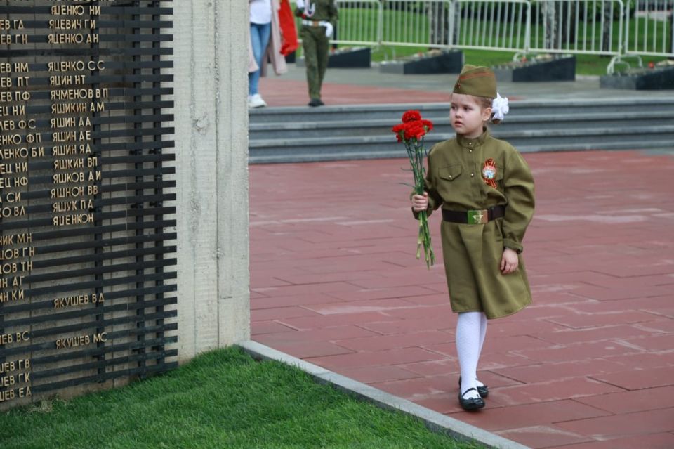 День Победы в Барнауле 