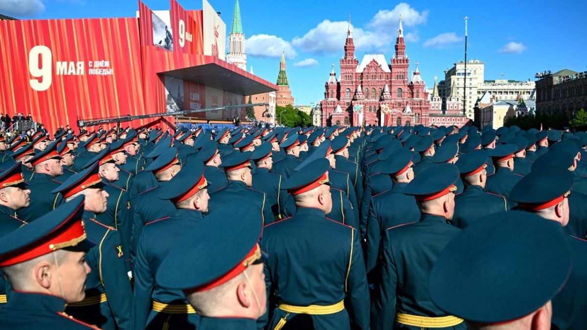 День Победы. Парад в Москве