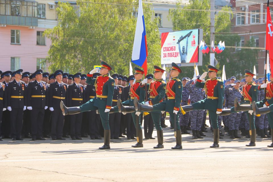 Построение войск Барнаульского гарнизона, 9 мая 2025 Построение войск Барнаульского гарнизона, 9 мая 2025