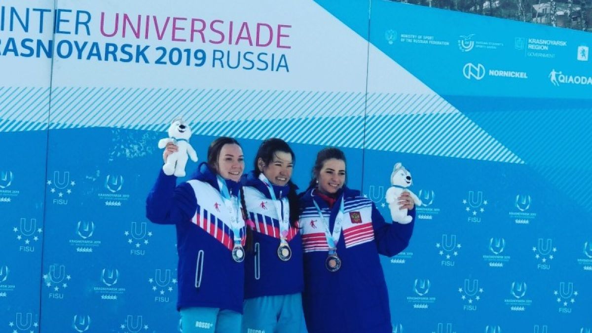 Алтайская лыжница Яна Кирпиченко завоевала вторую бронзу на зимней Универсиаде 