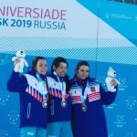 Алтайская лыжница Яна Кирпиченко завоевала вторую бронзу на зимней Универсиаде
