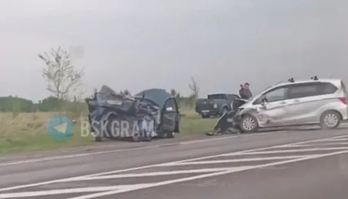 Жесткое ДТП с легковушками произошло на бийской трассе