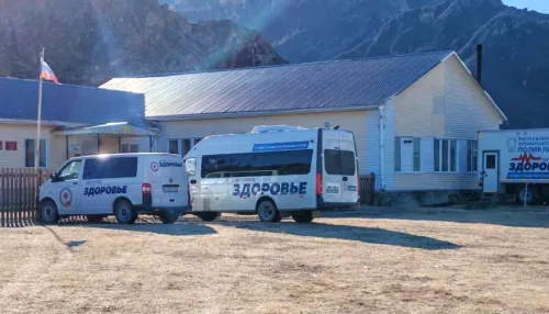 Автопоезд Здоровье работает в Усть-Коксинском районе Горного Алтая