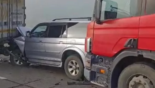 Плохая видимость, аварии: что происходит на трассе под Бийском