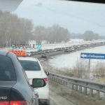 Соцсети: 5-километровая пробка собралась на Сибирской масленице у Белокурихи